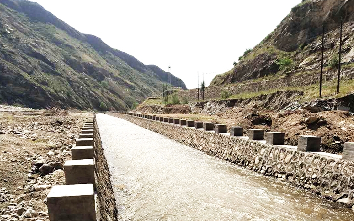 呼和浩特市新城区毫沁营乡哈拉沁村水源保护泄洪渠工程